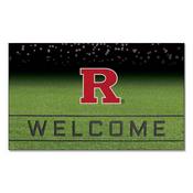 Rutgers Scarlett Knights Rubber Door Mat - 18in. x 30in., 28880