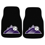 Colorado Rockies 2-pc Carpet Car Mat Set - 17"x27", 29034