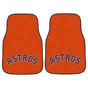 Houston Astros 2-pc Carpet Car Mat Set - 17"x27", 29076