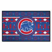 Chicago Cubs Holiday Sweater Starter Mat - 19"x30", 29150