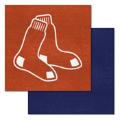 Boston Red Sox Team Carpet Tiles - 45 Sq Ft., 29172