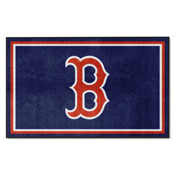 Boston Red Sox 4ft. x 6ft. Plush Area Rug, 29179