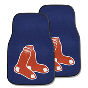 Boston Red Sox Carpet Car Mat Set - 2 Pieces, 29182