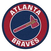 Atlanta Braves Roundel Mat - 27" diameter, 29200