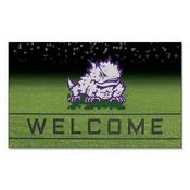 TCUHorned Frogs Rubber Door Mat - 18in. x 30in., 30179