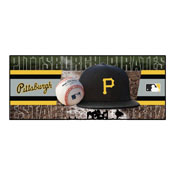 Pittsburgh Pirates Baseball Runner Rug - 30in. x 72in., 30738