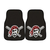 Pittsburgh Pirates Carpet Car Mat Set - 2 Pieces, 30739