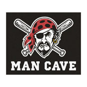Pittsburgh Pirates Man Cave Tailgater Rug - 5ft. x 6ft., 30745