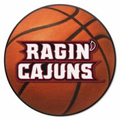 Louisiana-Lafayette Basketball Mat 27" diameter, 3075