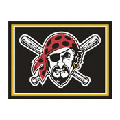 Pittsburgh Pirates 8ft. x 10 ft. Plush Area Rug, 30750