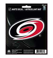 NHL - Carolina HurricanesMatte Decal 5 x 6.25, 30782