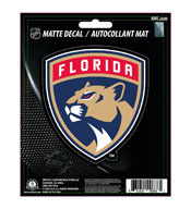 NHL - Florida Panthers Matte Decal 5 x 6.25, 30800