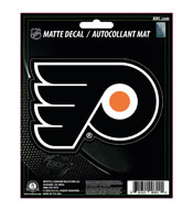 NHL - Philadelphia Flyers Matte Decal 5 x 6.25, 30824