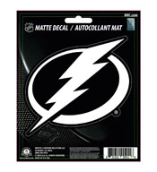 NHL - Tampa Bay Lightning Matte Decal 5 x 6.25, 30838