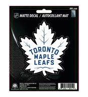 NHL - Toronto Maple Leafs Matte Decal 5 x 6.25, 30841