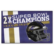 Baltimore Ravens Dynasty Ulti-Mat 59.5"x94.5", 30899