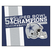 Dallas Cowboys Dynasty Tailgater Mat 59.5"x71", 30906