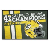 Green Bay Packers Dynasty Starter Mat 19"x30", 30920