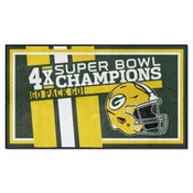 Green Bay Packers Dynasty Rug, AGS-30924