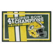 Green Bay Packers Dynasty Rug, AGS-30924