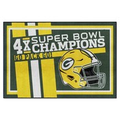 Green Bay Packers Dynasty Rug, AGS-30924