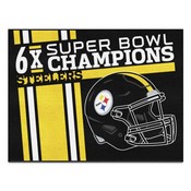 Pittsburgh Steelers Dynasty All-Star Mat 33.75"x42.5", 30977