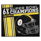 Pittsburgh Steelers Dynasty Tailgater Mat 59.5"x71", 30978