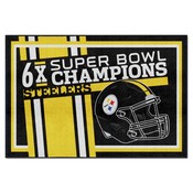 Pittsburgh Steelers Dynasty Rug, AGS-30980
