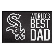 Chicago White Sox Starter Mat - World's Best Dad - 19"x30", 31119