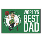 Boston Celtics Starter Mat - World's Best Dad - 19"x30", 31178