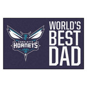 Charlotte Hornets Starter Mat - World's Best Dad - 19"x30", 31180