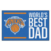 New York Knicks Starter Mat - World's Best Dad - 19"x30", 31196