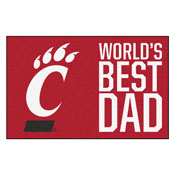 Cincinnati Starter Mat - World's Best Dad - 19"x30", 31211