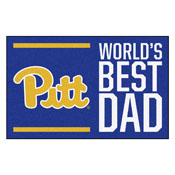 Pitt Starter Mat - World's Best Dad - 19"x30", 31220