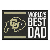 Colorado Starter Mat - World's Best Dad - 19"x30", 31227