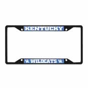 Kentucky Wildcats Metal License Plate Frame Black Finish, 31259