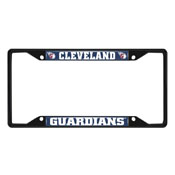 Cleveland Guardians Metal License Plate Frame Black Finish, 31303