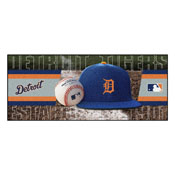 Detroit Tigers Baseball Runner Rug - 30in. x 72in., 31402