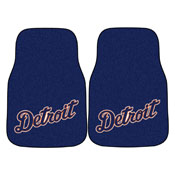 Detroit Tigers Carpet Car Mat Set - 2 Pieces, 31404