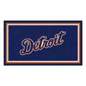 Detroit Tigers 3ft. x 5ft. Plush Area Rug, 31415