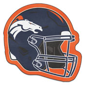 Denver Broncos Mascot Helmet Rug, 31735