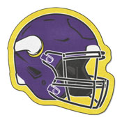 Minnesota Vikings Mascot Helmet Rug, 31746
