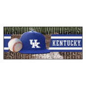 Kentucky Wildcats Baseball Runner Rug - 30in. x 72in., 31883