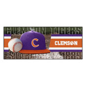 Clemson Tigers Baseball Runner Rug - 30in. x 72in., 31885