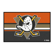Anaheim Ducks Starter Accent Rug - 19in. x 30in. Uniform Alternate Design, 31925