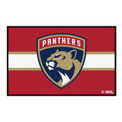 Florida Panthers Starter Accent Rug - 19in. x 30in. Uniform Alternate Design, 31937