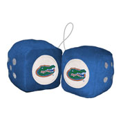 Florida Team Color Fuzzy Dice Dcor 3" Set, 32008