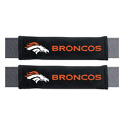 Denver Broncos Embroidered Seatbelt Pad - 2 Pieces, 32042