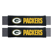 Green Bay Packers Embroidered Seatbelt Pad - 2 Pieces, 32044