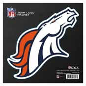 Denver Broncos Large Team Logo Magnet 10" (8.9576"x8.9629"), 32362